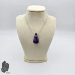 آویز جا عطری آمیتیست گرید A کد 10036