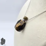 آویز جا عطری کوارتز دودی کد 10035